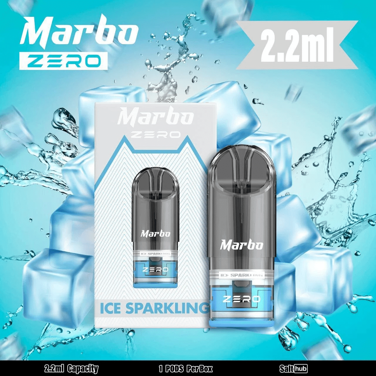 Marbo zero pod mineral water