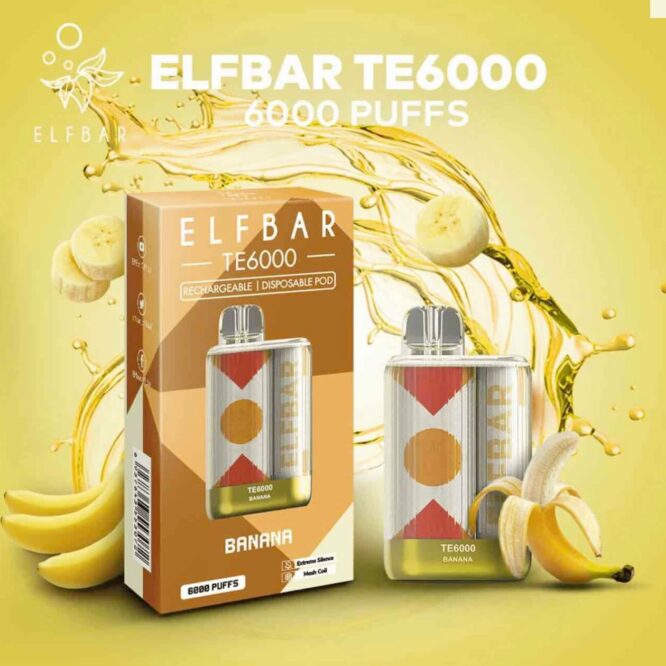 banana Elf Bar 6000