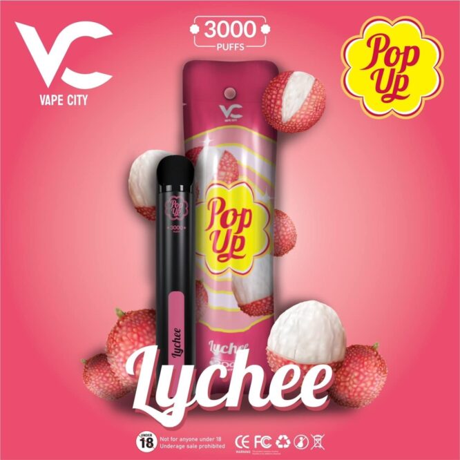 lychee Pop up 3000 puffs