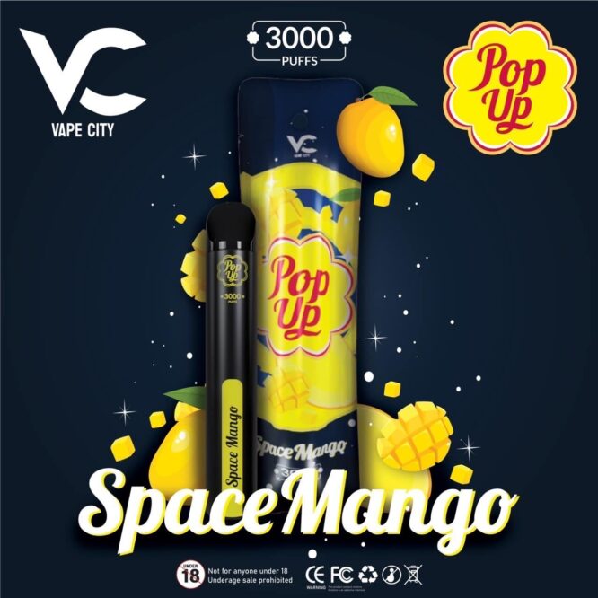 spacemango Pop up 3000 puffs